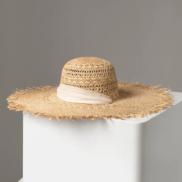 JUNIPER — Raffia hat