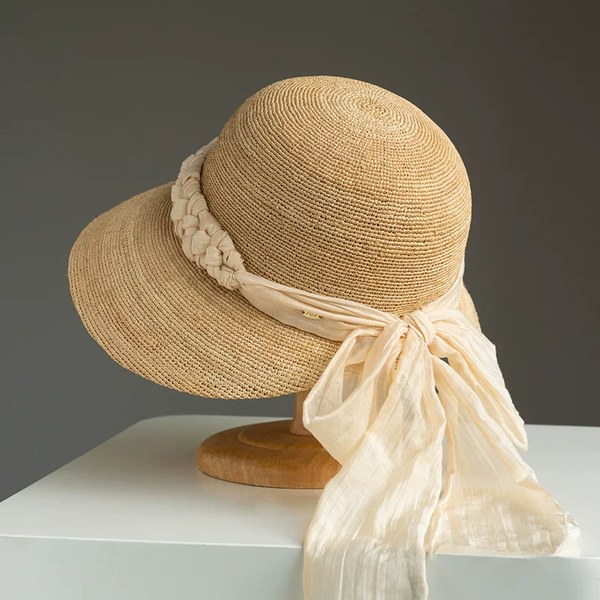 POPPY — Raffia hat