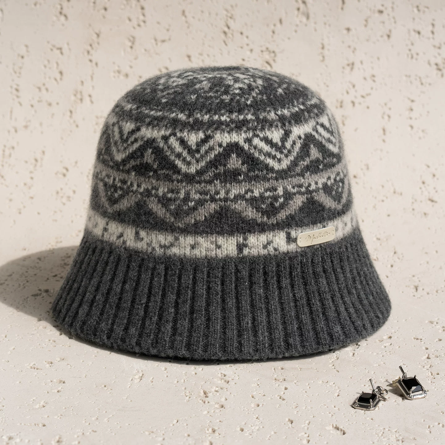 NORDIC — Fair Isle wool hat